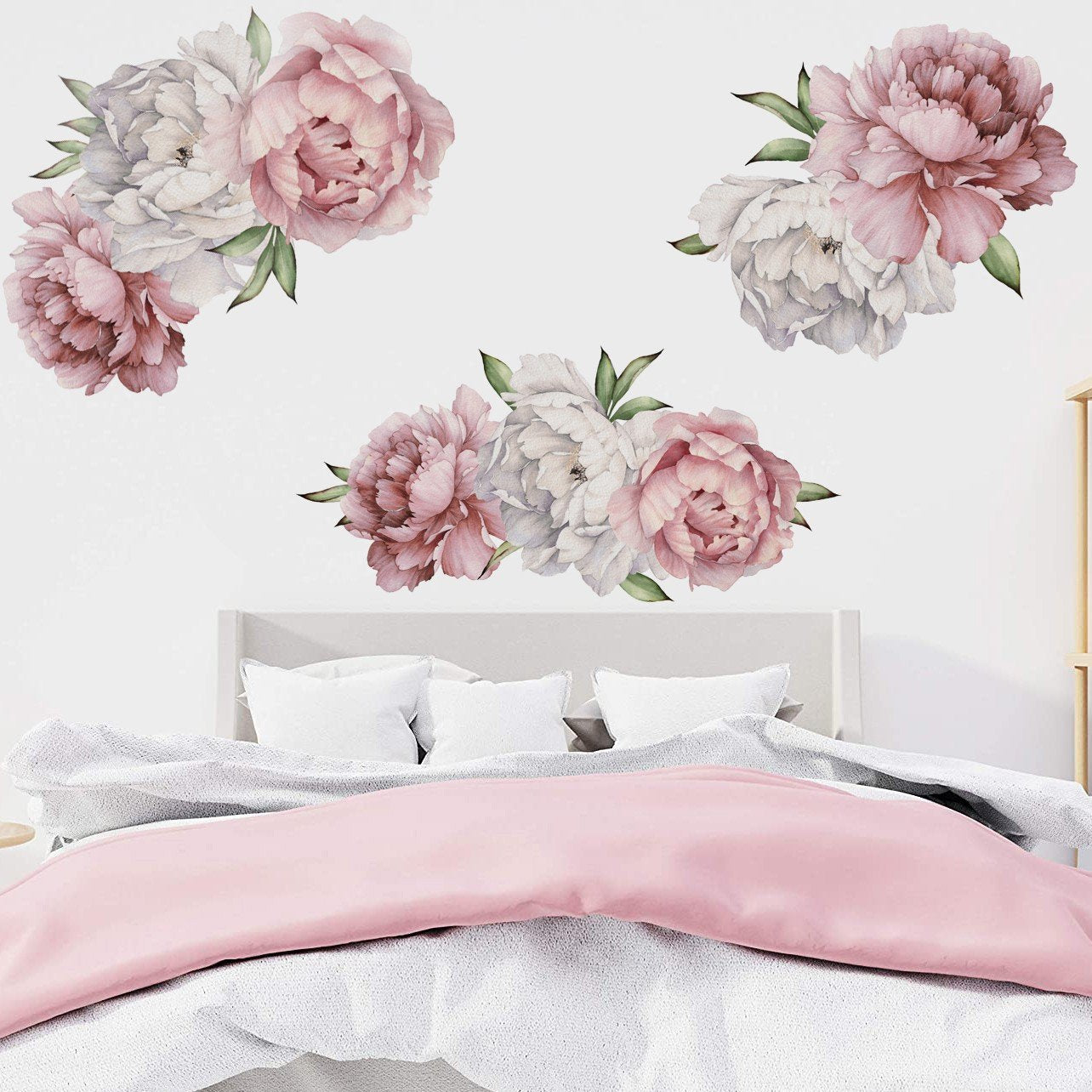 Watercolor Peonies Impresión