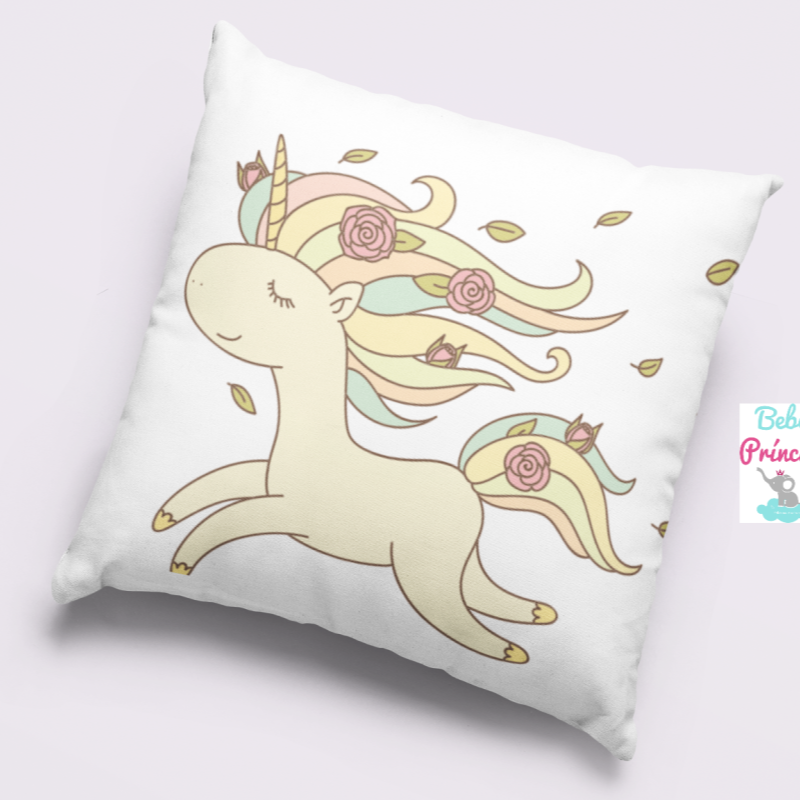 Funda o Cojín Unicornio Veloz
