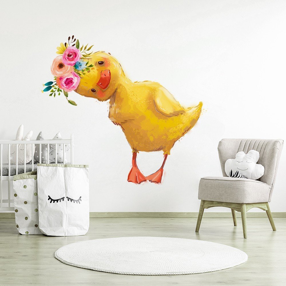 Vinilo Decorativo Pato Impresión