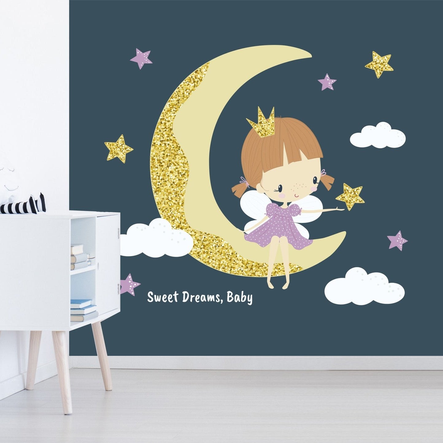 Mural Decorativo  Princess Fairy Impresion