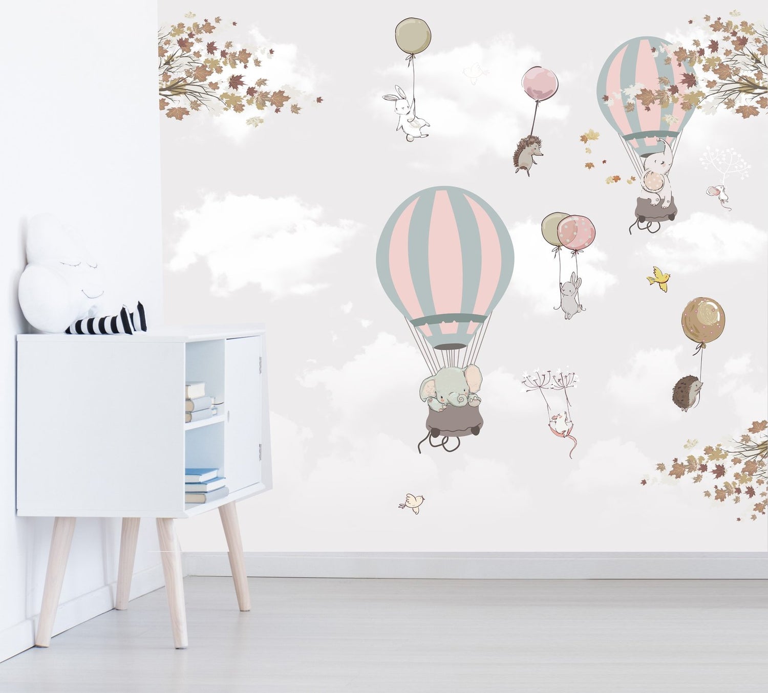 Papel Mural Animales Volando