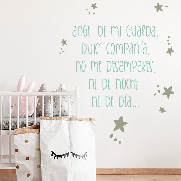 Vinilo Adhesivo Ángel de La Guarda