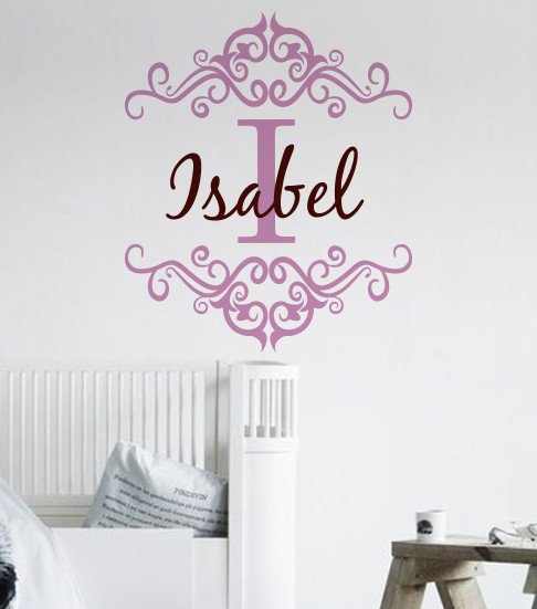 vinilo inicial nombre personalizado