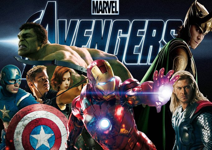 fotomurales adhesivos vinilos superheroes vengadores
