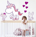 Vinilo Decorativo Adhesivo Unicornio Impresión