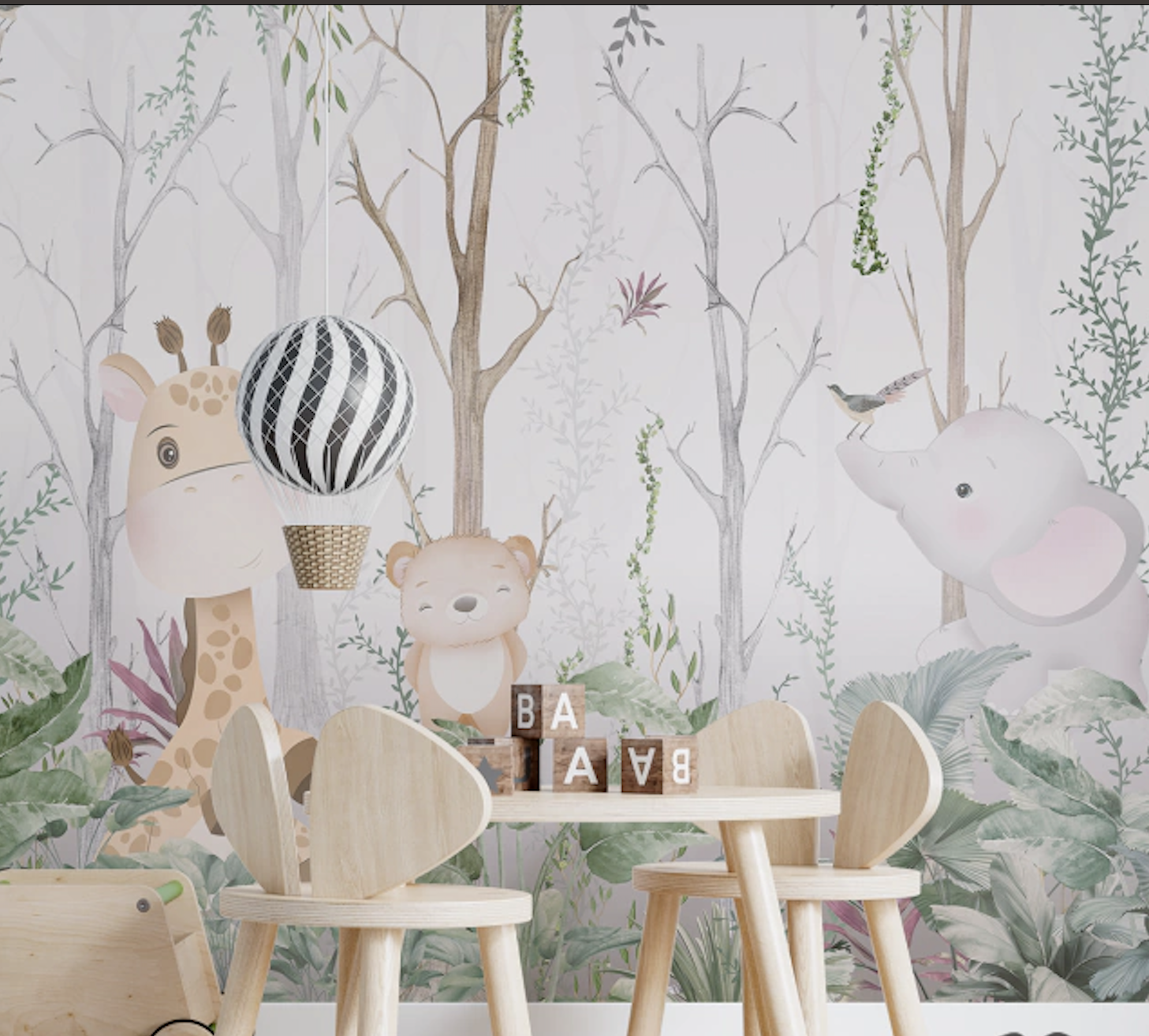 Papel Tapiz Animales bosque