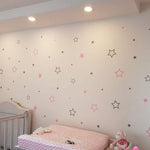 Adhesivos infantiles vinilos decorativos estrellas bordeadas Colombia Bogota Medellin Cali Barranquilla Bucaramanga Cartagena