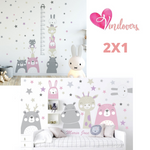 Vinilos Adhesivos Stickers Calcomanías Animales Estrellas