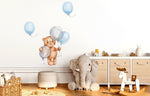 Vinilo Decorativo Oso Globos Bebe