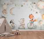 Papel Tapiz Adhesivo Infantil Animales