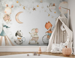 Papel Tapiz Adhesivo Infantil Animales