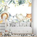Papel Tapiz Infantil Murales Vinilos Animales