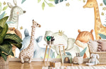 Papel Tapiz Infantil Murales Vinilos Animales