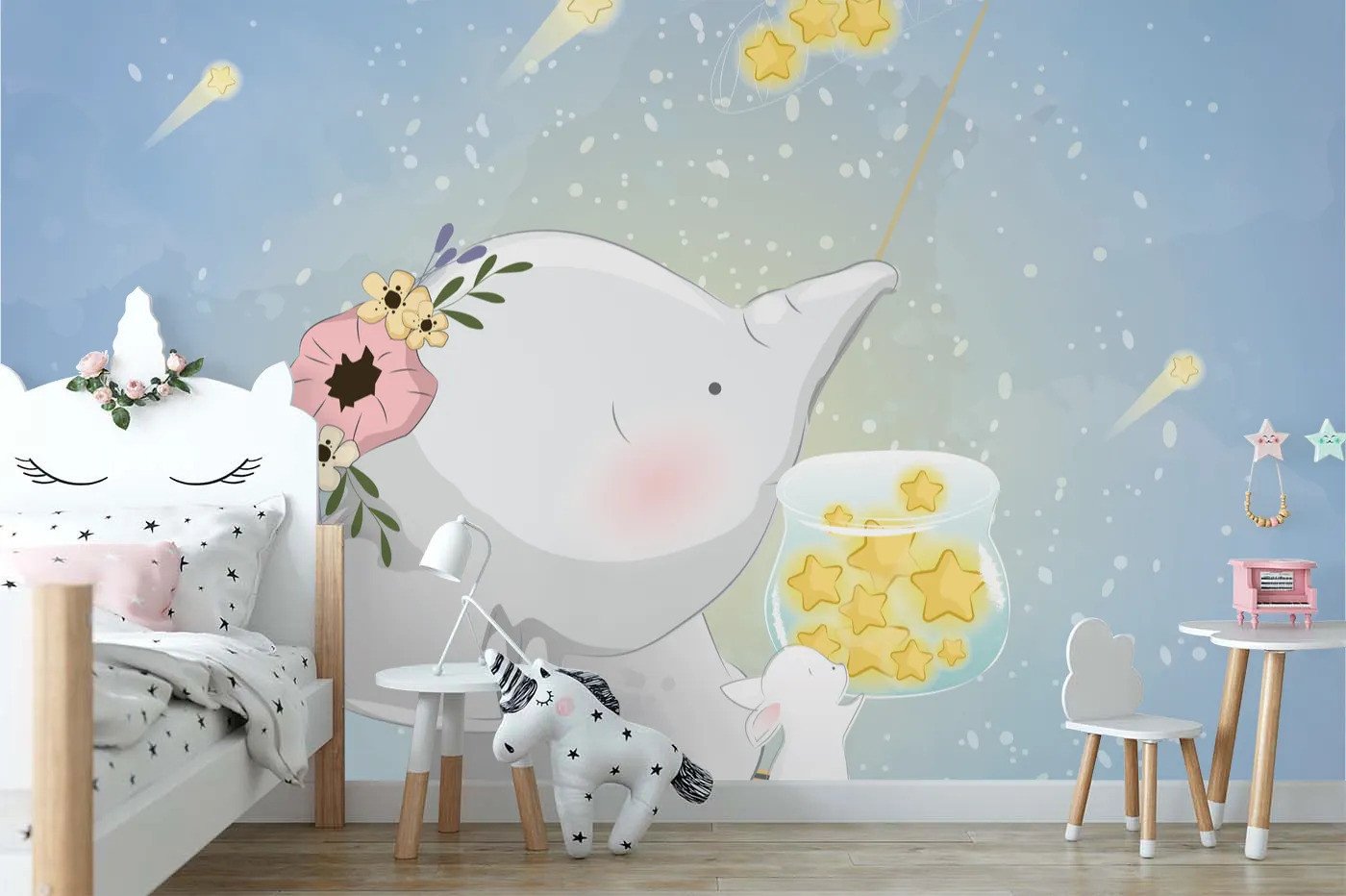 Papel tapiz infantil murales adhesivos vinilos 
