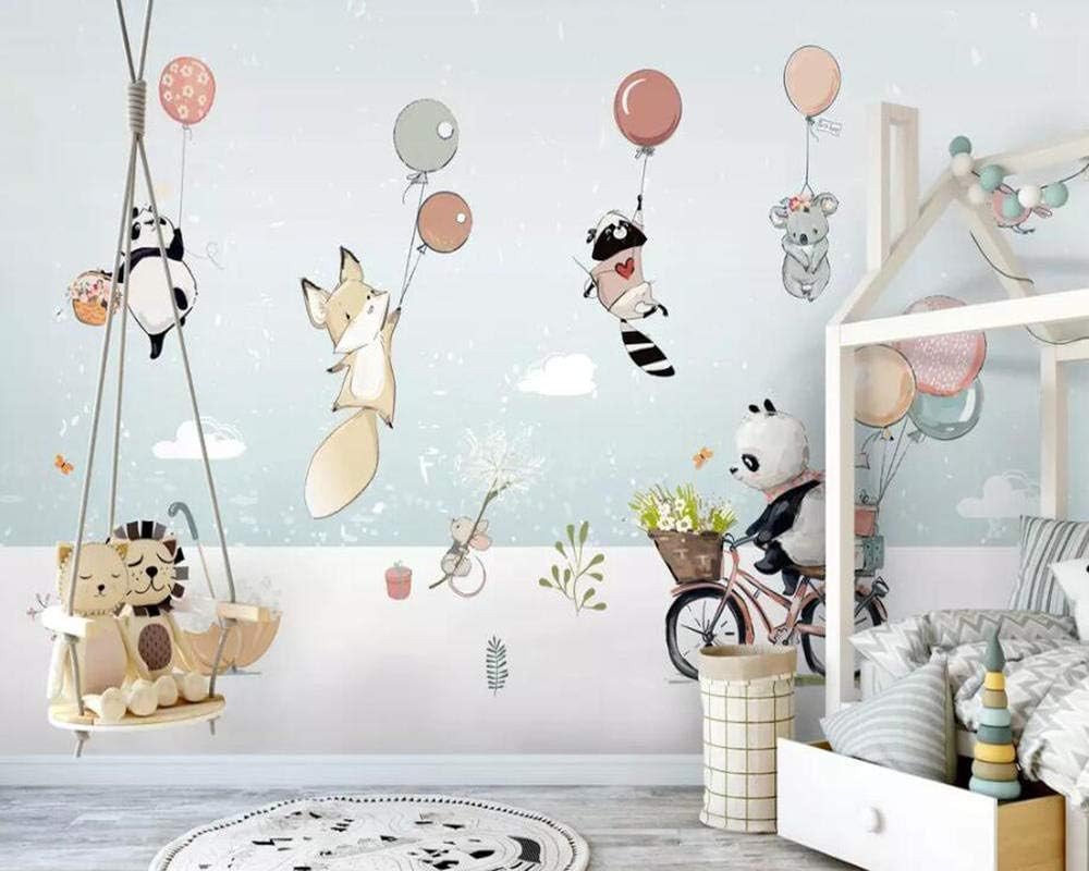 Papel Tapiz Adhesivo Animalitos Cielo