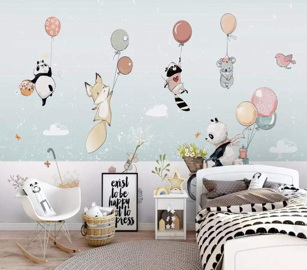 Papel Tapiz Adhesivo Animalitos Cielo