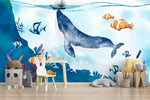 Papel Tapiz Vinilo Adhesivo Animales de Mar