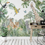Papel Tapiz Adhesivo Infantil Animales Zafari