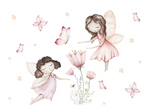 Vinilo Hadas Mariposas Estrellas