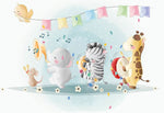 Papel Tapiz Animales Fiesta