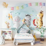 Papel Tapiz Animales Fiesta