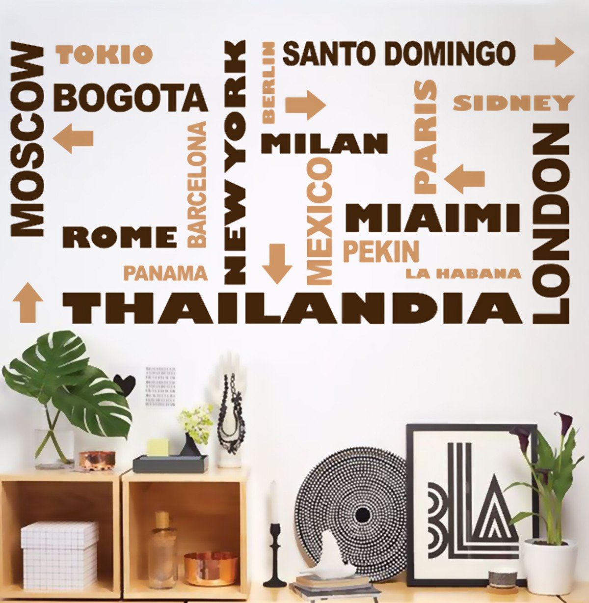 Vinilos Decorativos Adhesivos. Frase adhesivo Colombia Bogota Medellin Cali Bucaramanga Barranquilla