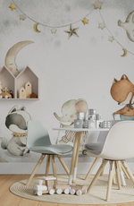 Papel Tapiz Adhesivo Infantil Animales