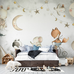 Papel Tapiz Adhesivo Infantil Animales
