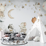 Papel Tapiz Adhesivo Infantil Animales