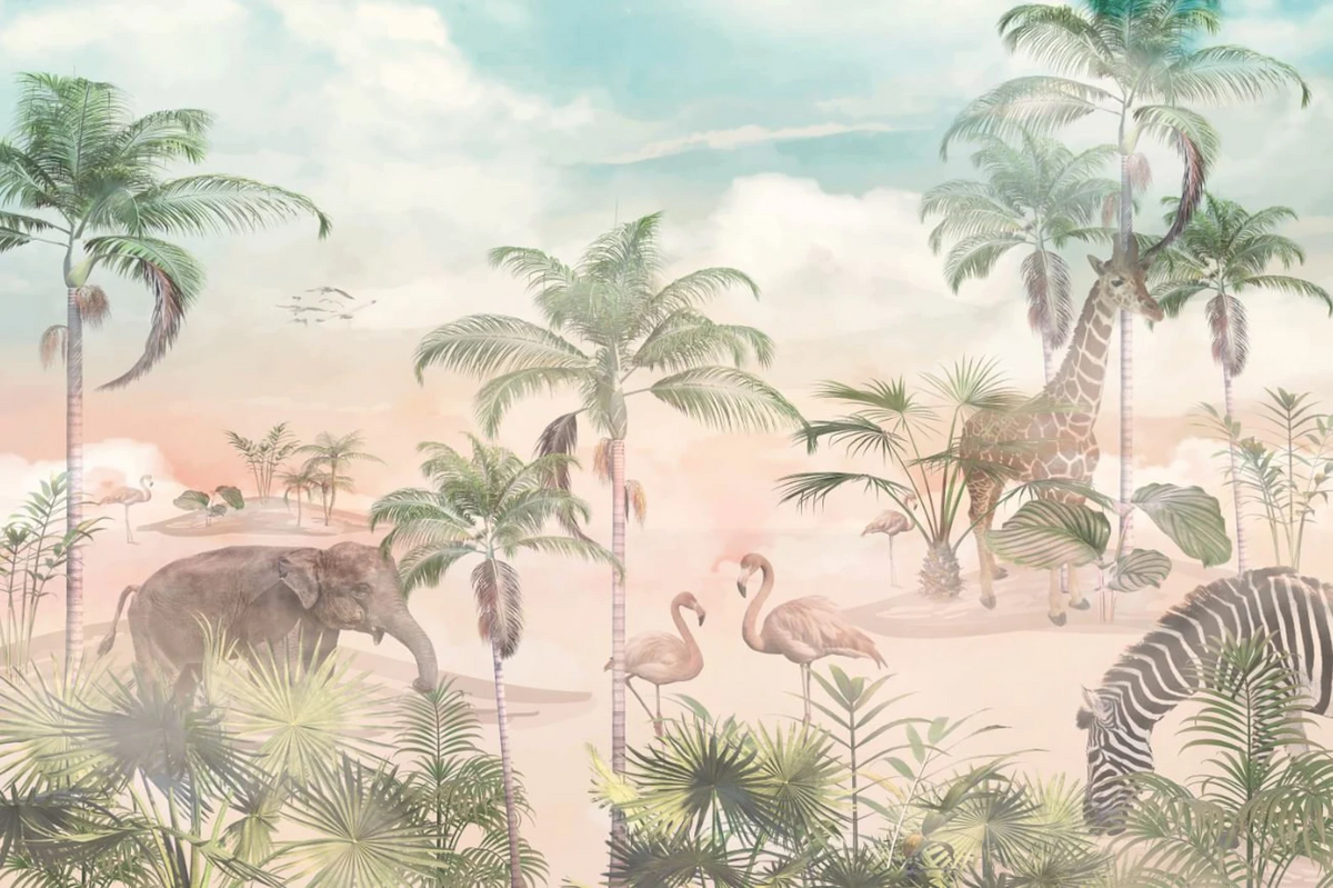 Papel Tapiz Jungla de Ensueño