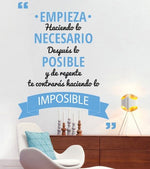 Vinilo Empieza