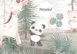 Papel tapiz adhesivo   Bosque Animales Infantiles