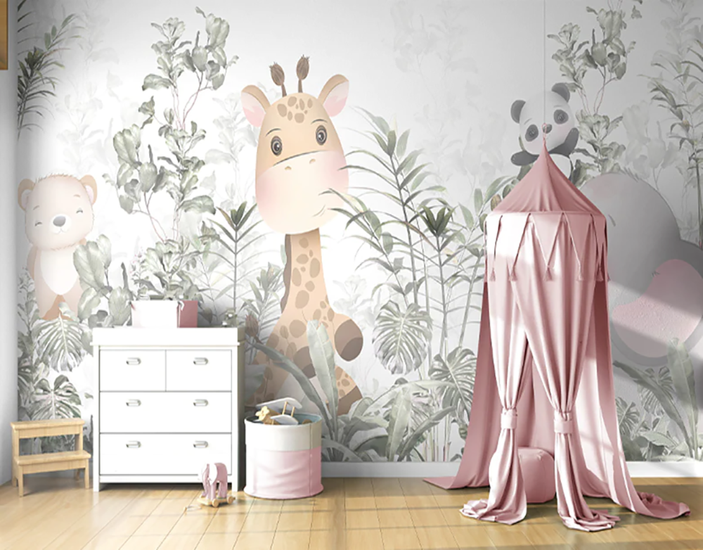Papel de colgadura bogota Medellin Jungla Animales Selva