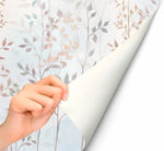 Papel Tapiz Adhesivo Jardín de Plantas y Hojas Pequeñas