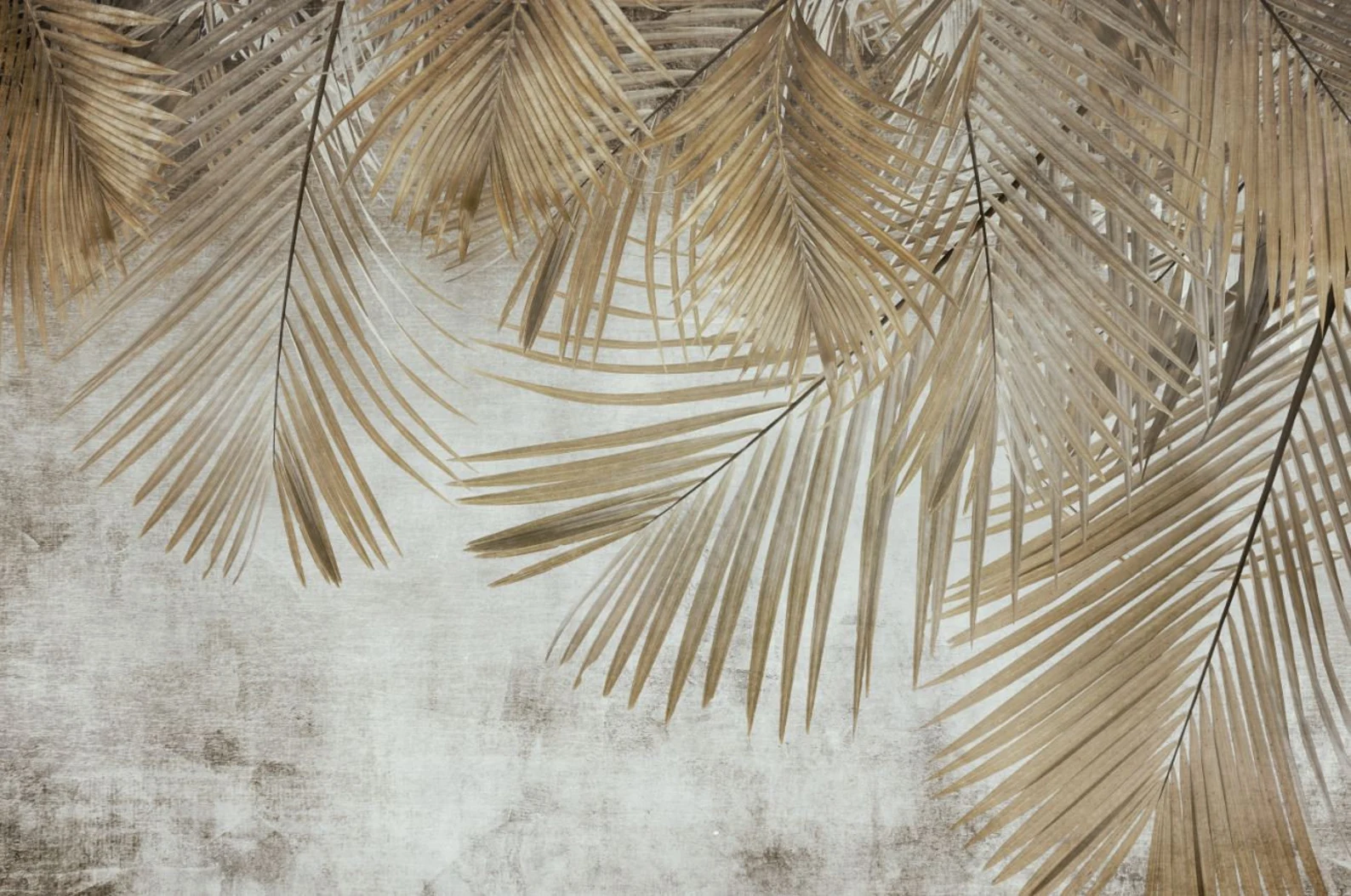 Papel Tapiz Adhesivo de Plantas Tropicales Secas