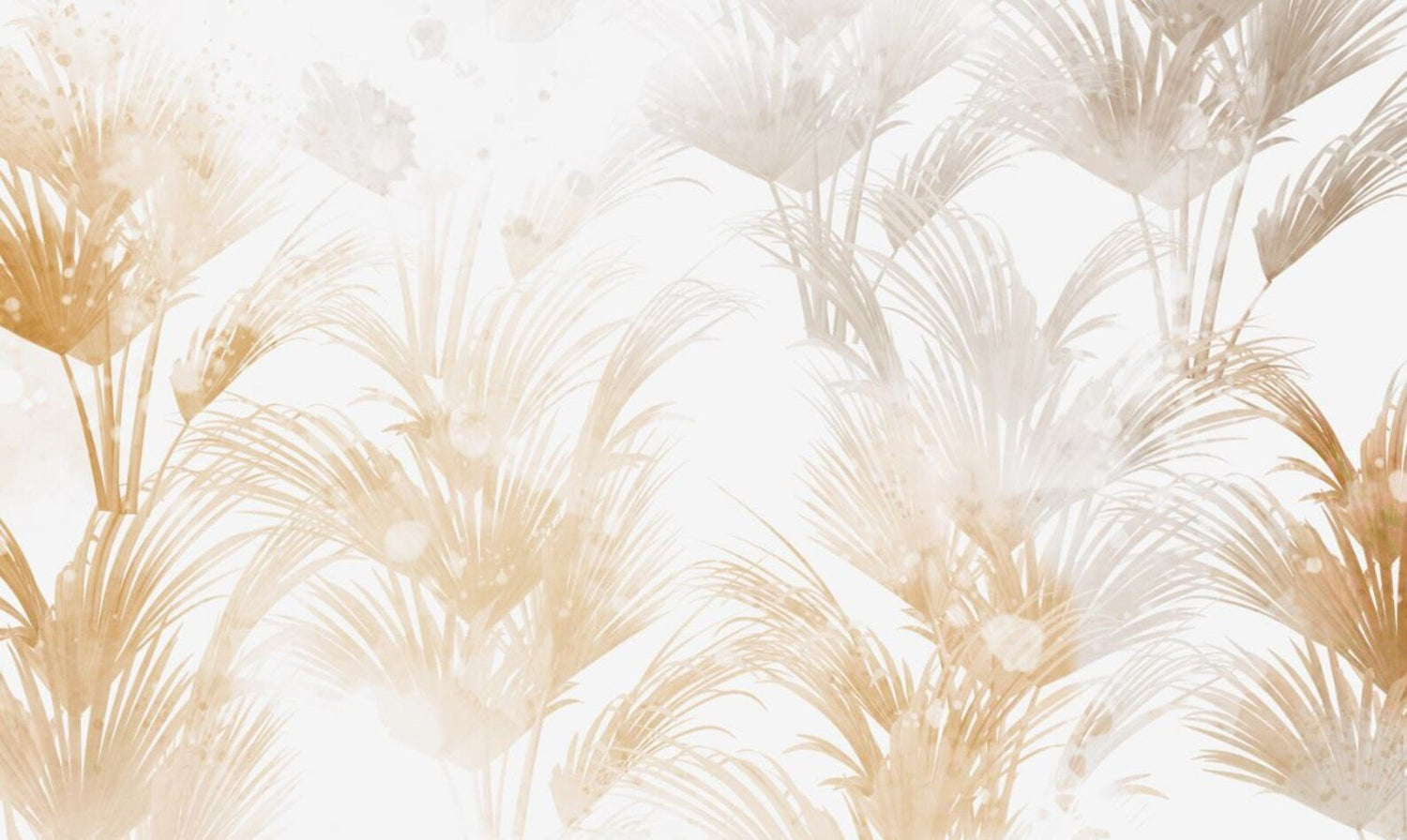 Papel Tapiz Adhesivo Decorativo - Acuarela de Palmitas