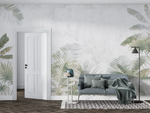 Papel Tapiz Adhesivo Decorativo - Paisaje Tropical Suave