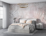 Papel Tapiz Adhesivo Decorativo - Acuarela Palmas Gigantes