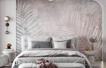 Papel Tapiz Adhesivo Decorativo - Acuarela Palmas Gigantes