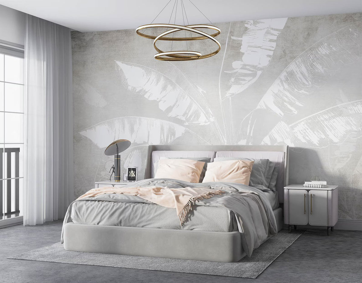 Papel Tapiz Adhesivo Decorativo - Acuarela de Plátano