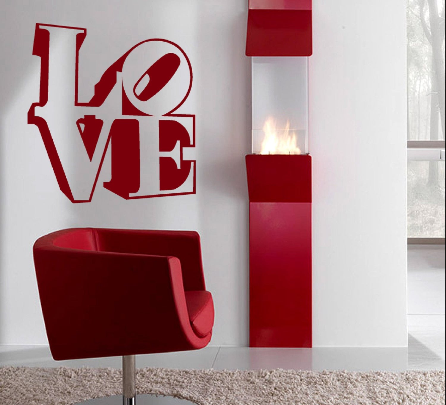 Vinilo Decorativo Adhesivo love amor Colombia Bogota Medellin Cali Bucaramanga Barranquilla