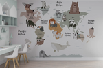 Papel Tapiz Adhesivo Decorativo - Mapa de Colores 04