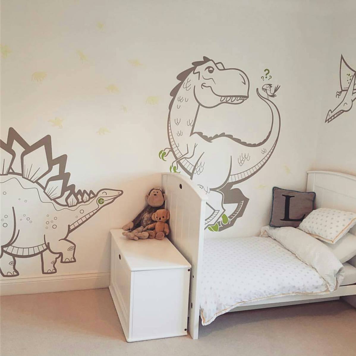 Vinilo Decorativo Adhesivo Dinosaurios