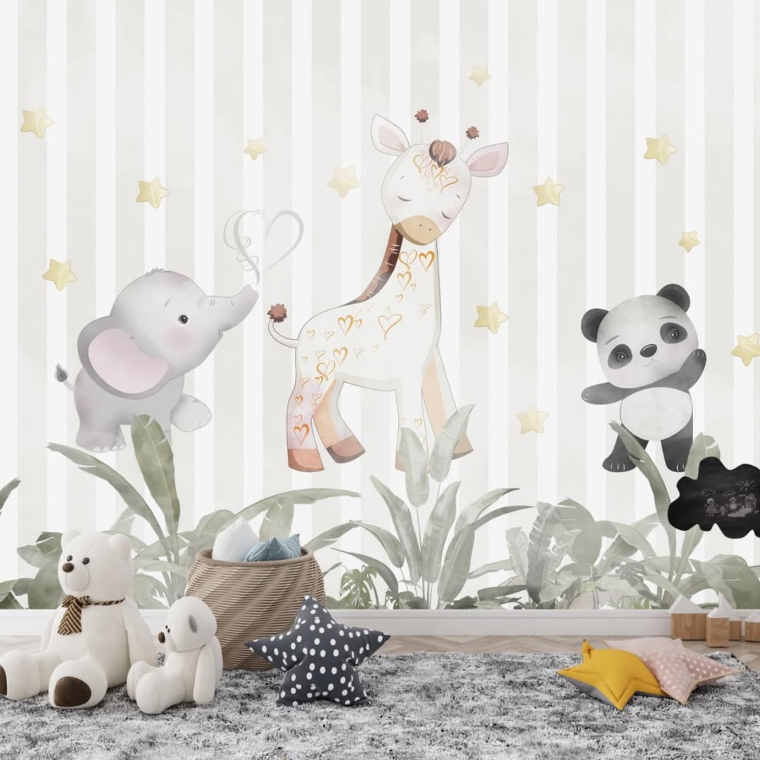 Papel Tapiz "Noche Mágica en el Bosque"