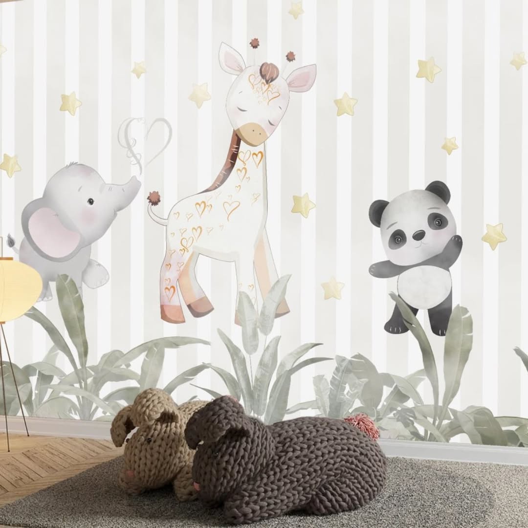Papel Tapiz "Noche Mágica en el Bosque"