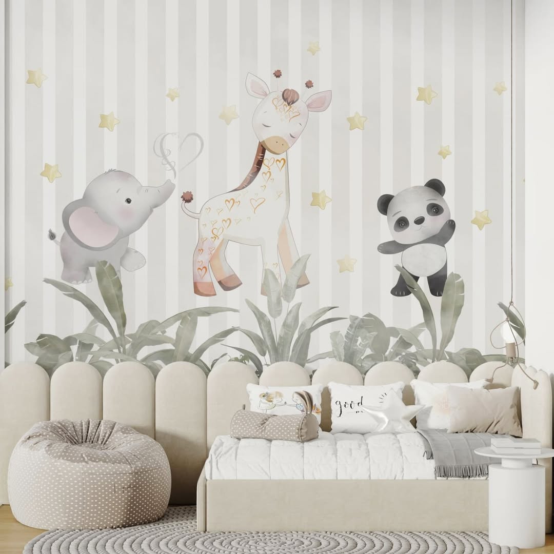 Papel Tapiz "Noche Mágica en el Bosque"