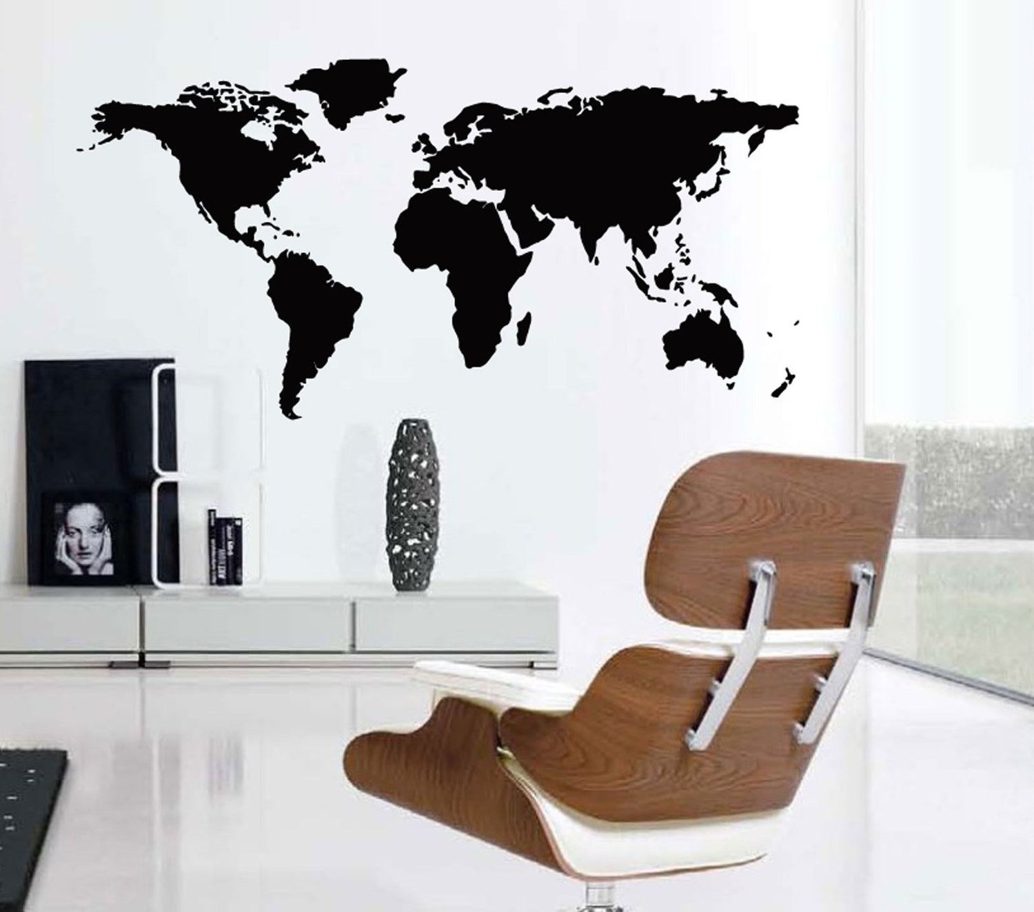 Vinilo Decorativo Adhesivo Map