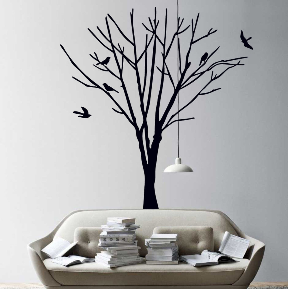Vinilo Decorativo  Adhesivo Arbol Seco