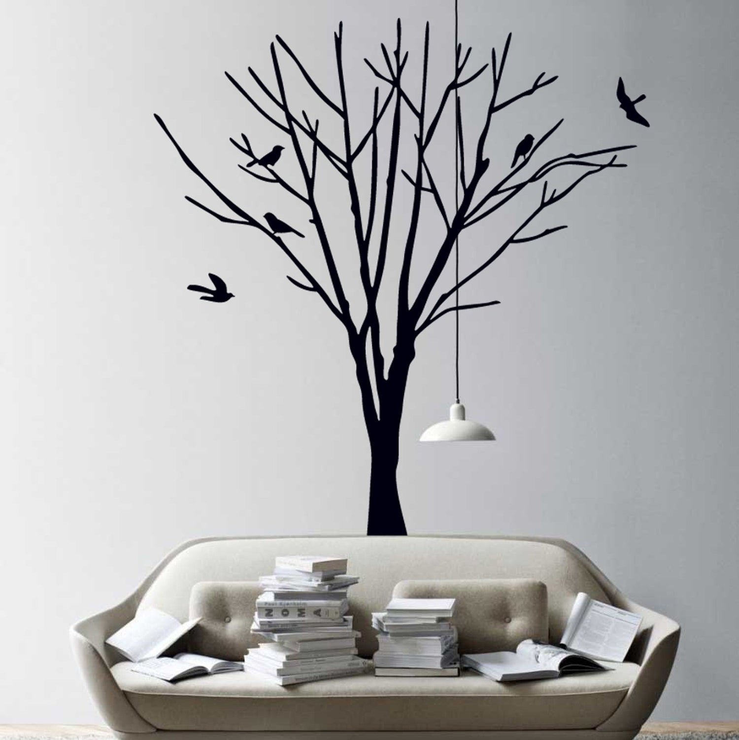 Vinilo Decorativo  Adhesivo Arbol Seco