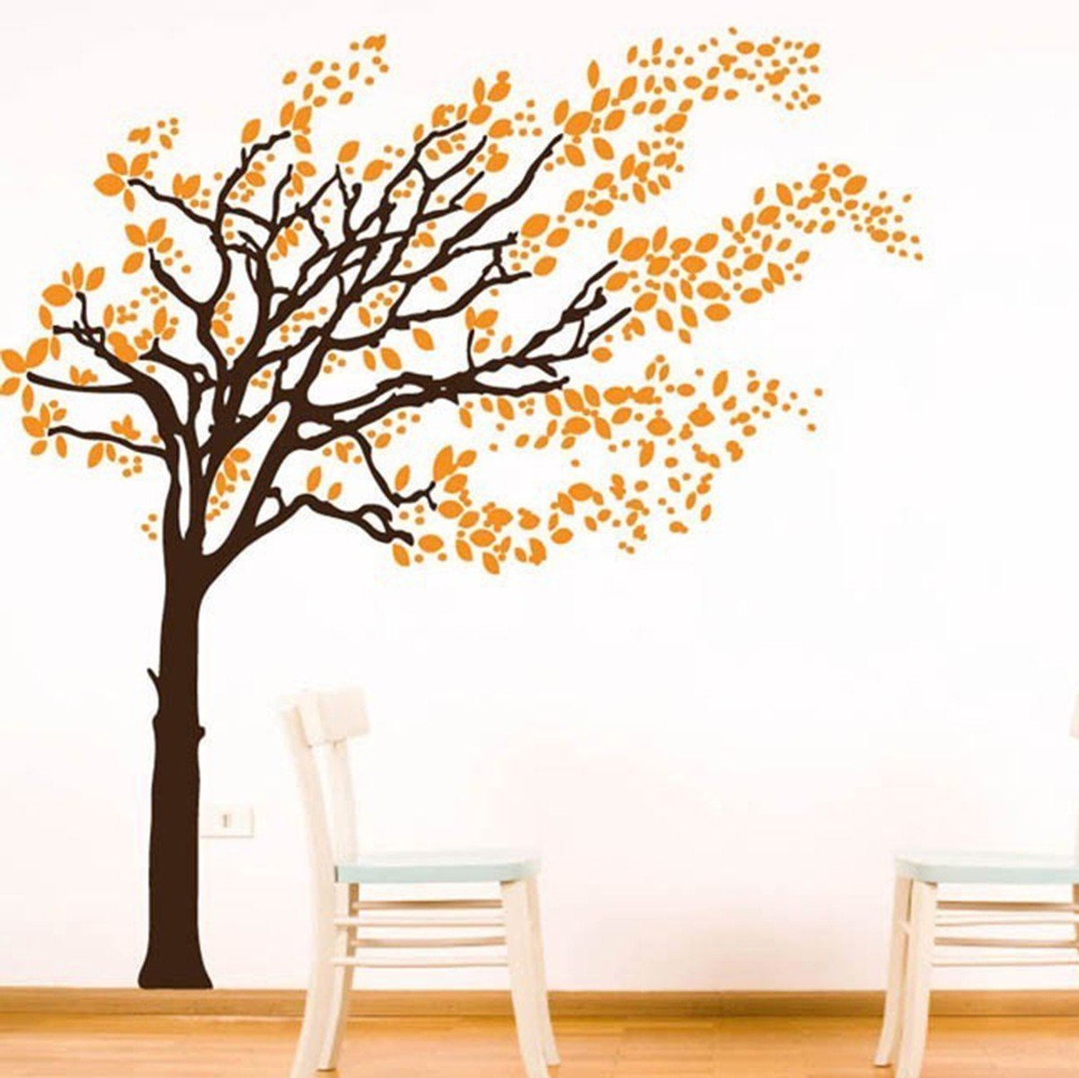 Vinilo Decorativo  Adhesivo Árbol Tempestad